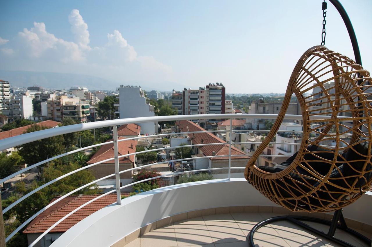 Апартаменты Boutique Penthouse Next To Stavros Niarchos Foundation Афины Экстерьер фото