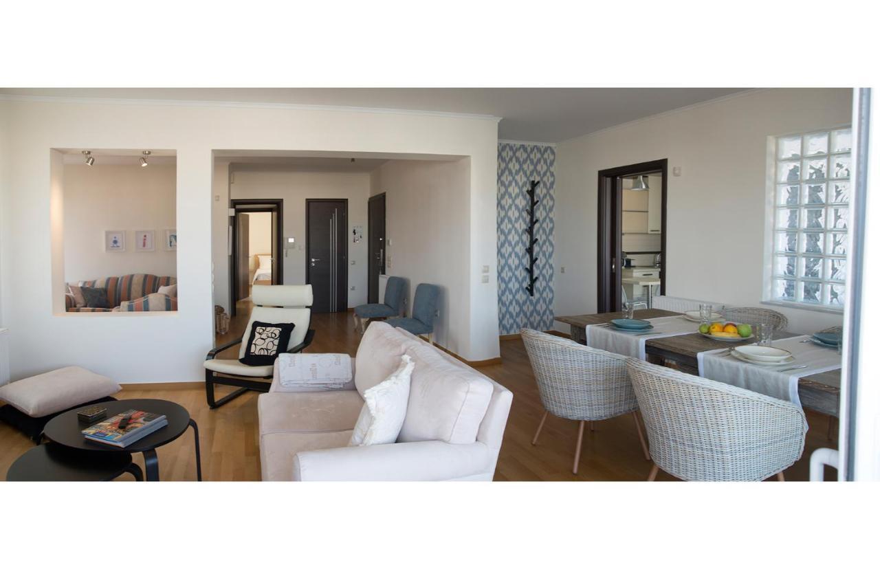 Апартаменты Boutique Penthouse Next To Stavros Niarchos Foundation Афины Экстерьер фото